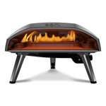 Front View of the Ooni koda 16 gas pizza oven. 