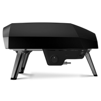 Side view of the Ooni Koda 16 gas pizza oven. 